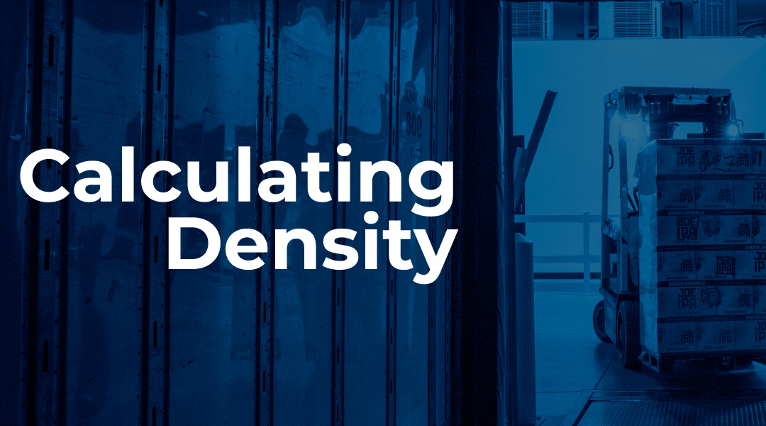 Using Density To Calculate LTL Shipping Class Using Density To Calculate LTL Shipping Class